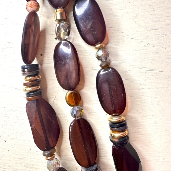 Vintage Charming Charlie Long Beaded Necklace - Picture 4 of 5